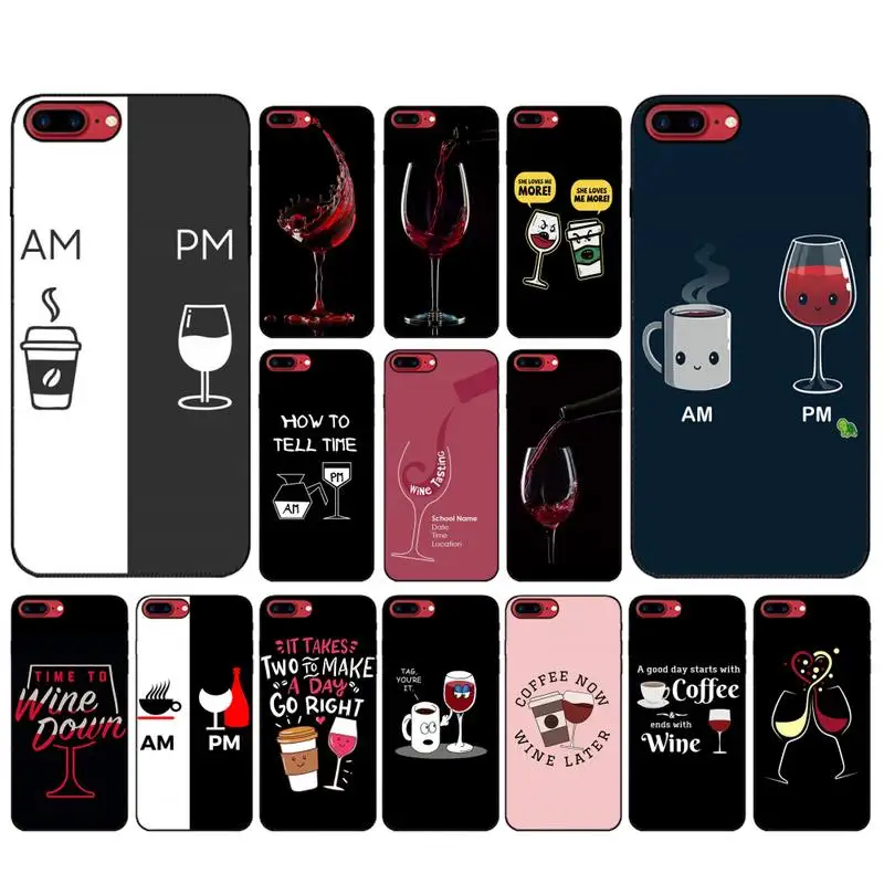 Coffee Wine Cup Phone Case for iPhone 13 11 12 pro XS MAX 8 7 6 6S Plus X 5S SE 2020 XR cover 
Coffee Wine Cup Phone Case for iPhone 13 11 12 pro XS MAX 8 7 6 6S Plus X 5S SE 2020 XR cover