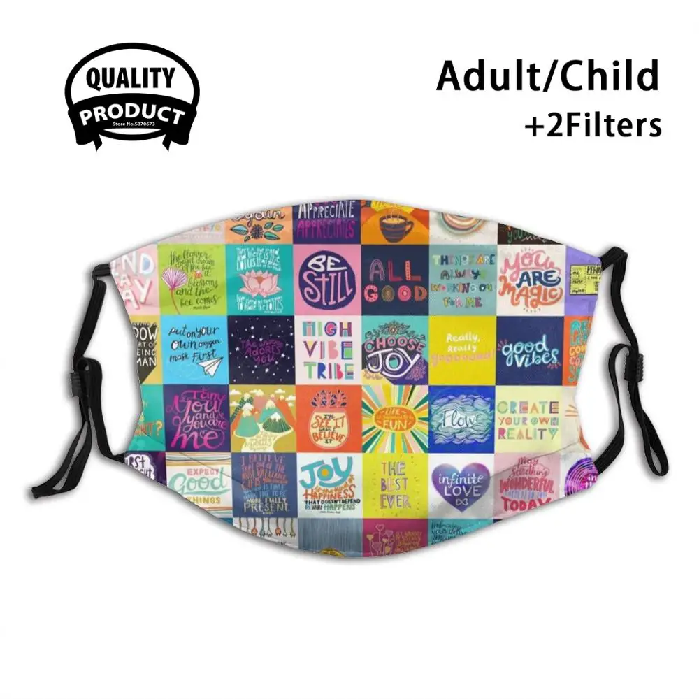 Positivity Patchwork Reusable Mouth Mask Washable Filter Anti Dust Face Masks Positive Positivity Patchwork Joy Annie Chooses
Positivity Patchwork Reusable Mouth Mask Washable Filter Anti Dust Face Masks Positive Positivity Patchwork Joy Annie Chooses