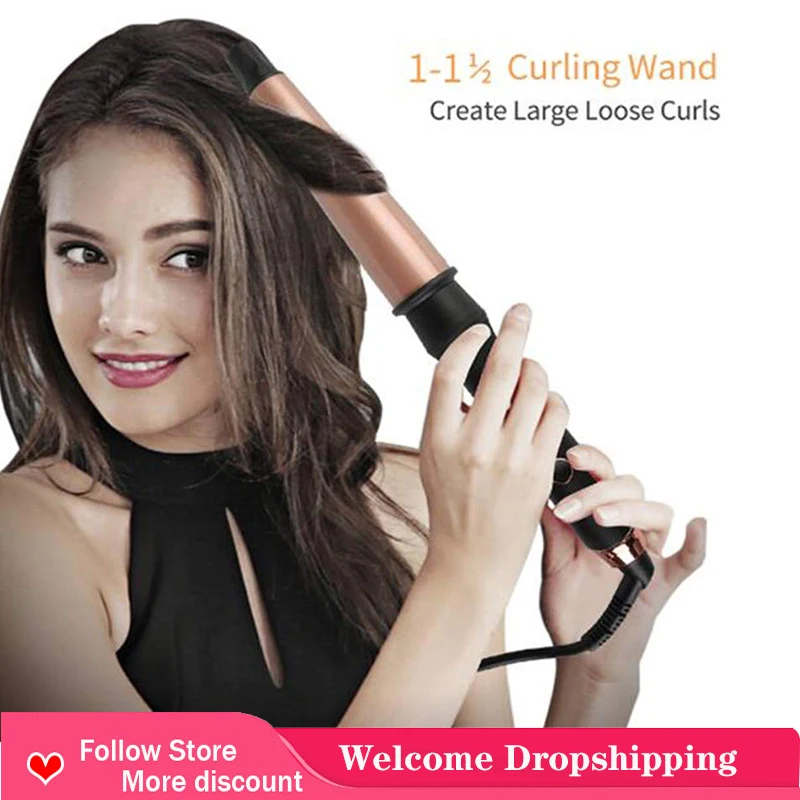 new Professional Electric Curler Multi Ceramic Electric Curling Iron Hair Curler with 1 Curling Head Hair Styling Tool
new Professional Electric Curler Multi Ceramic Electric Curling Iron Hair Curler with 1 Curling Head Hair Styling Tool