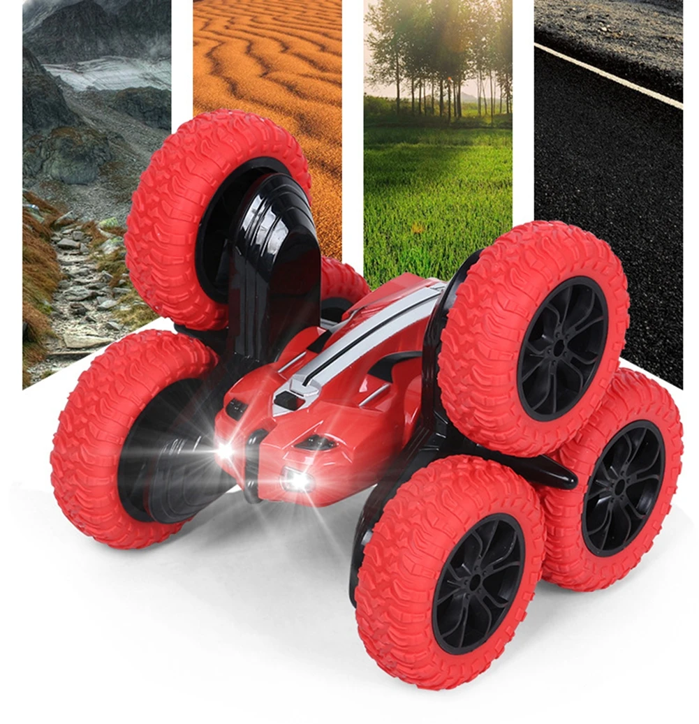 Children's RC Car 2.4Ghz 4CH 1:16 Stunt Drift Deformation Car Radio Control Car 360 Degree Flip RC Vehicle Toys with LED Light
Children's RC Car 2.4Ghz 4CH 1:16 Stunt Drift Deformation Car Radio Control Car 360 Degree Flip RC Vehicle Toys with LED Light