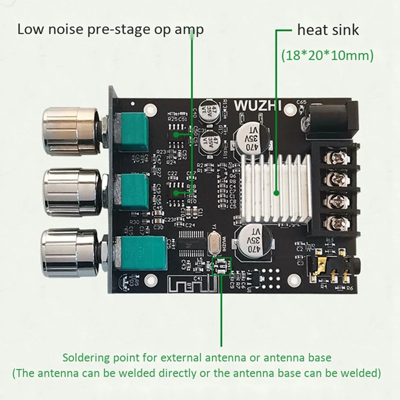 ZK-502MT Bluetooth 5.0 Subwoofer Amplifier Board 2.0 Channel High Power Audio Stereo Amplifier Board 2X50W Bass AMP
ZK-502MT Bluetooth 5.0 Subwoofer Amplifier Board 2.0 Channel High Power Audio Stereo Amplifier Board 2X50W Bass AMP