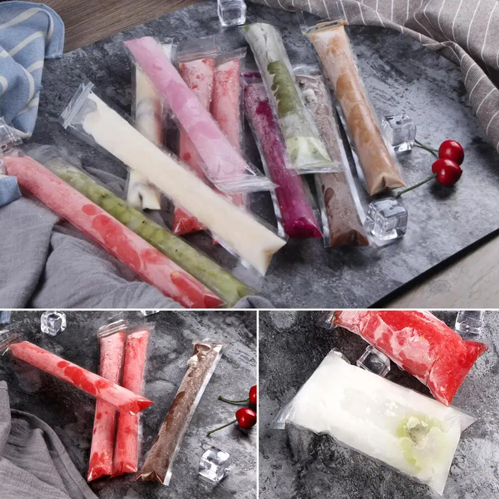 100PCs Disposable Ice Popsicle Mold Bagsice Cream DIY Self-styled Bag Tools Mold Freezer Popsicle Molds Ice Pack Icecream Tools
100PCs Disposable Ice Popsicle Mold Bagsice Cream DIY Self-styled Bag Tools Mold Freezer Popsicle Molds Ice Pack Icecream Tools