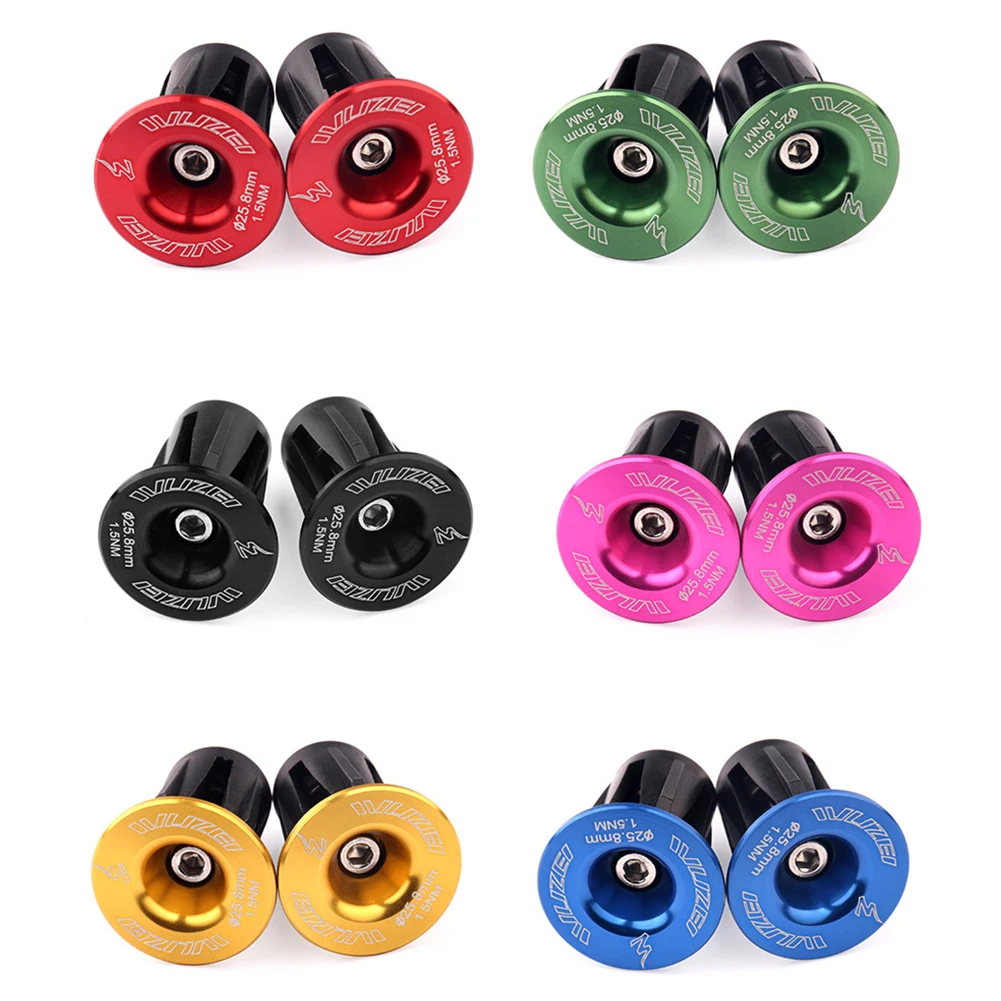 1Pair MTB Bike Handlebar Cap Bicycle Scooter Grips End Lock-On Plugs Bar Grips Aluminum Alloy Cycling Parts Bar End Cap
1Pair MTB Bike Handlebar Cap Bicycle Scooter Grips End Lock-On Plugs Bar Grips Aluminum Alloy Cycling Parts Bar End Cap