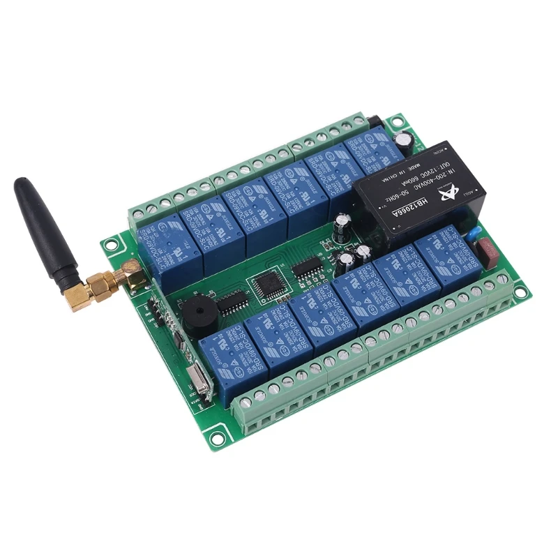 AC 220V 315MHz 12CH Wireless RF Remote Control Switch Transmitter + Receiver for Power Motor Water Pump
AC 220V 315MHz 12CH Wireless RF Remote Control Switch Transmitter + Receiver for Power Motor Water Pump