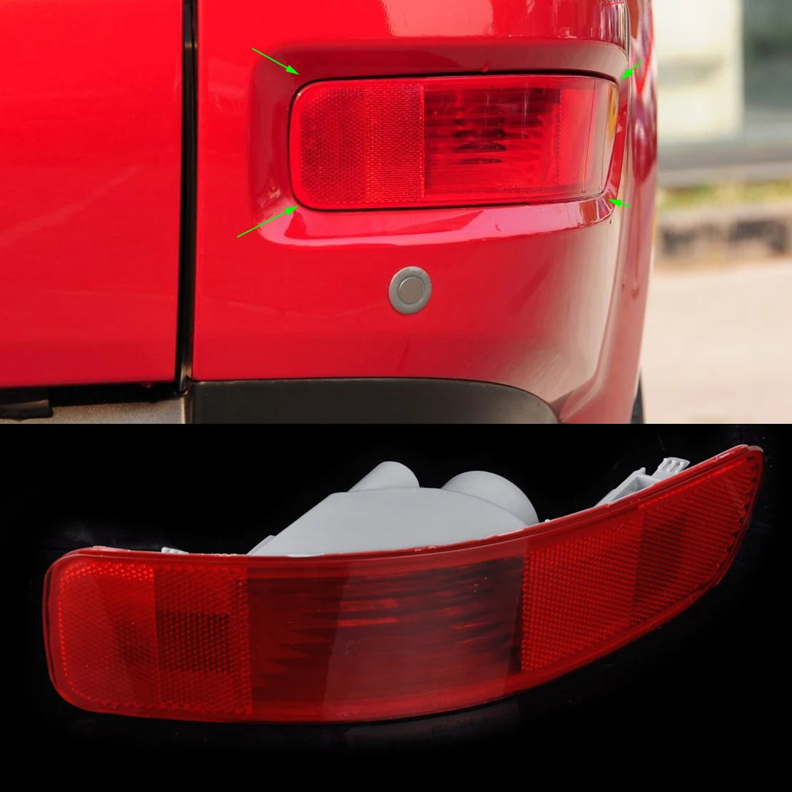 CITALL Right Rear Tail Bumper Light Fog Lamp Reflector Marker fit for Mitsubishi Outlander Peugeot 4007 Citroen C-Crosser
CITALL Right Rear Tail Bumper Light Fog Lamp Reflector Marker fit for Mitsubishi Outlander Peugeot 4007 Citroen C-Crosser