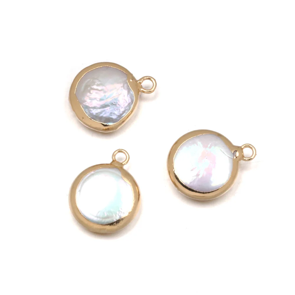 White Round Phnom Penh Natural Freshwater Pearl Pendants Making For Jewelry DIY Necklaces Temperament Accessories 16x20-17x22mm
White Round Phnom Penh Natural Freshwater Pearl Pendants Making For Jewelry DIY Necklaces Temperament Accessories 16x20-17x22mm
