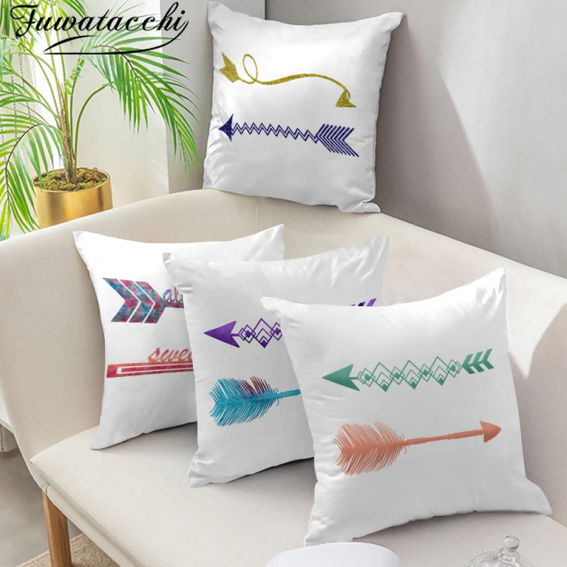 Fuwatacchi Abstract Arrow Print Cushion Cover Geometric Decorative Pilowcases For Home Sofa Chair Decor Pillow Cover 45*45cm New
Fuwatacchi Abstract Arrow Print Cushion Cover Geometric Decorative Pilowcases For Home Sofa Chair Decor Pillow Cover 45*45cm New