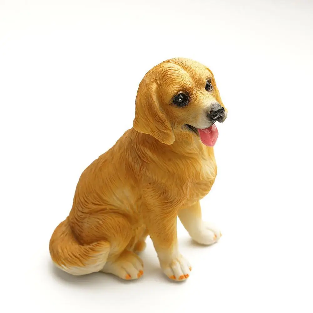 Cute Simulation Pet Dog Golden Retriever Figure Resin Car Decoration Toy For Children Adults Kids Gift Desktop Home Decoration
Cute Simulation Pet Dog Golden Retriever Figure Resin Car Decoration Toy For Children Adults Kids Gift Desktop Home Decoration