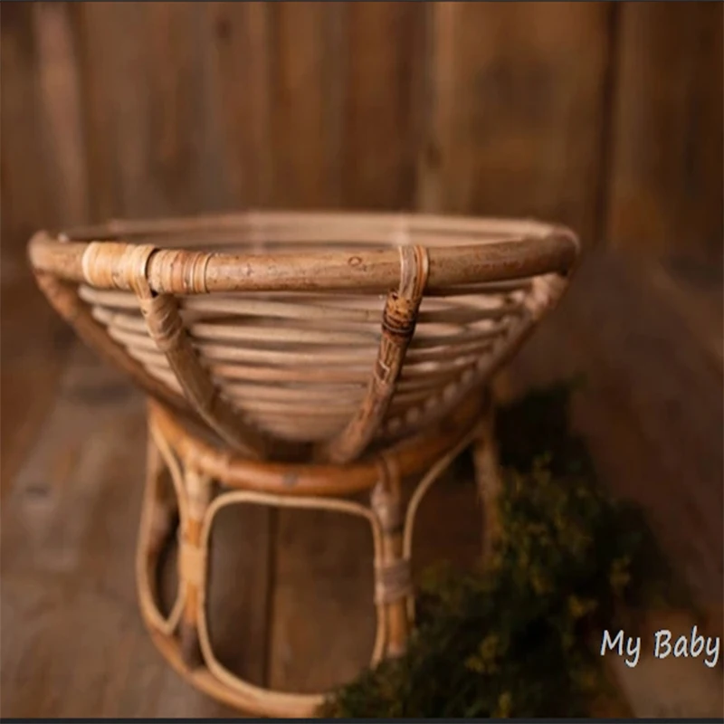 Baby Photography Props Handmade Bamboo Basket Vintage Chair Newborn Photo Shoot Posing Sofa for Boys Girls Fotografia Acessorio
Baby Photography Props Handmade Bamboo Basket Vintage Chair Newborn Photo Shoot Posing Sofa for Boys Girls Fotografia Acessorio