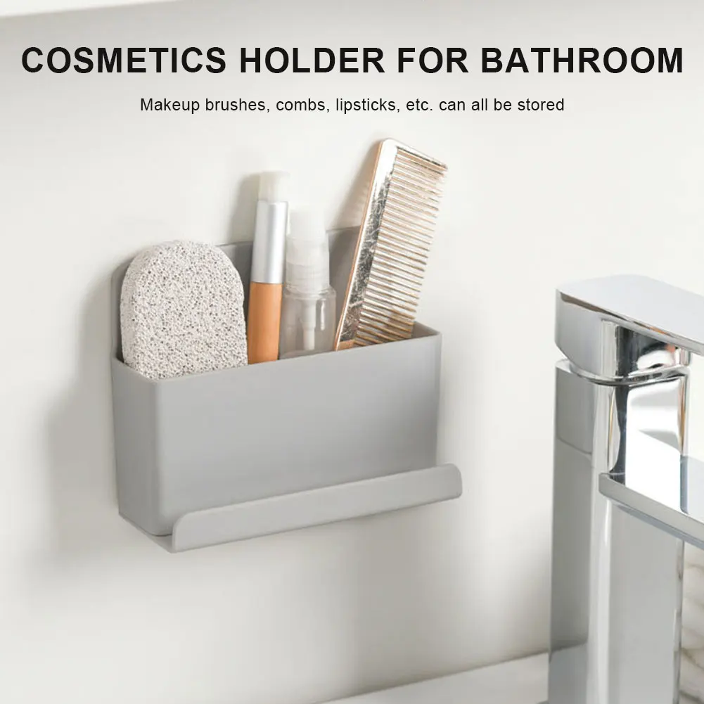 Adhesive Remote Control Holder Wall Mount Storage Box for Remote Control, Mobile Phone, Makeup Brushes
Adhesive Remote Control Holder Wall Mount Storage Box for Remote Control, Mobile Phone, Makeup Brushes