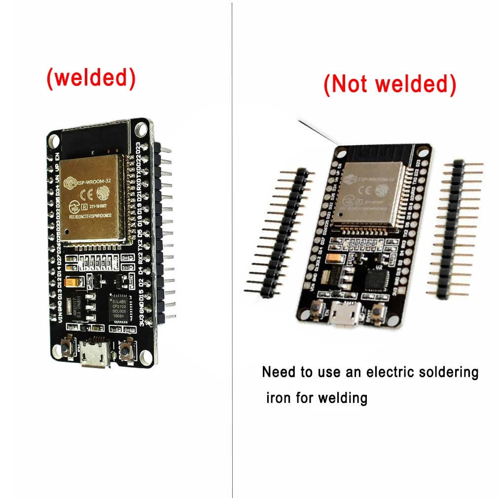 ESP32 ESP-32 Development Board Wireless WiFi Dual Core CP2102 Filters Module 2.4GHz RF ESP32 For Arduino
ESP32 ESP-32 Development Board Wireless WiFi Dual Core CP2102 Filters Module 2.4GHz RF ESP32 For Arduino
