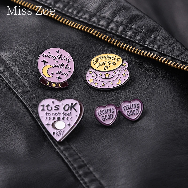 Witch Moon Phase Enamel Pins Inspirational Quotes Crystal Purple Coffee Cup Heart Glasses Brooches Punk Wizard Badges For womans
Witch Moon Phase Enamel Pins Inspirational Quotes Crystal Purple Coffee Cup Heart Glasses Brooches Punk Wizard Badges For womans