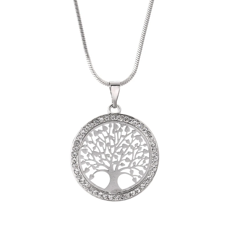 New Fashion Tree Of Life Crystal Round Small Pendant Necklace Elegant Women Jewelry Gifts Dropshipping 2023
New Fashion Tree Of Life Crystal Round Small Pendant Necklace Elegant Women Jewelry Gifts Dropshipping 2023