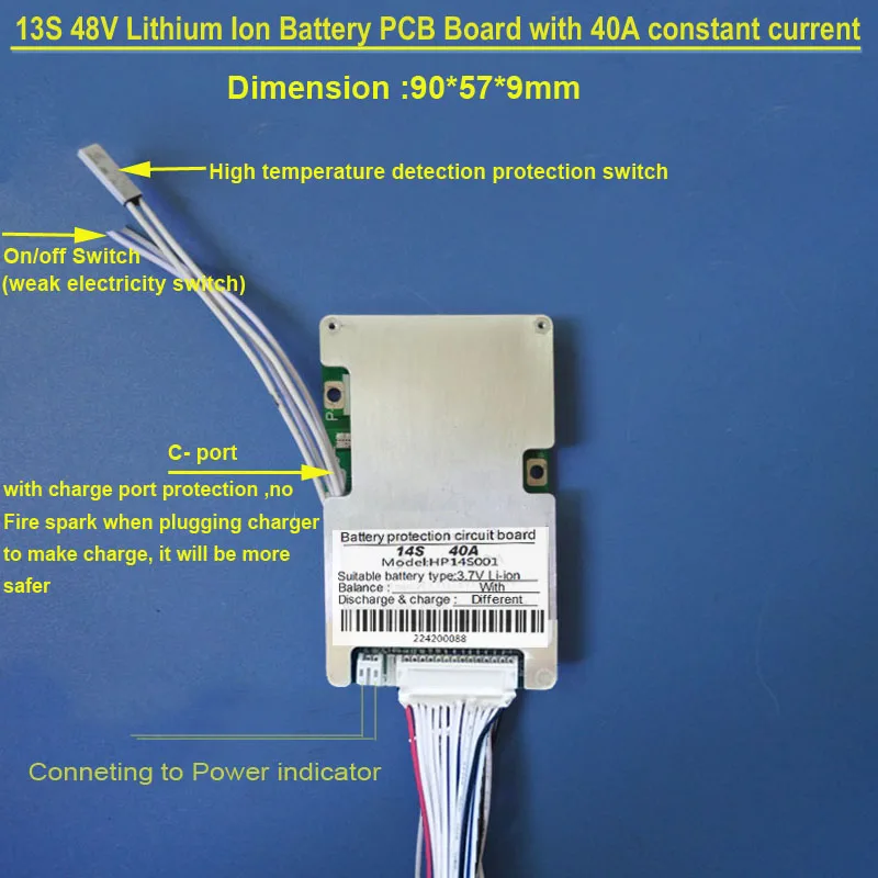 48V 13S 14S Lipo Батарея BMS и 54,6 в PCB с 40A постоянная разрядка тока и bms с вкл/выкл переключатель для литий 18650
48V 13S 14S Lipo Батарея BMS и 54,6 в PCB с 40A постоянная разрядка тока и bms с вкл/выкл переключатель для литий 18650