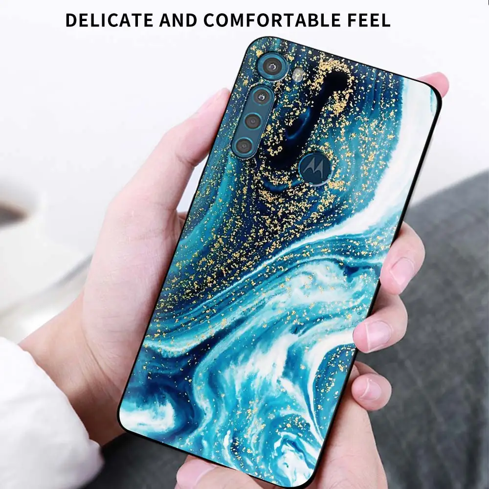 Phone Cover For Motorola One Fusion G9 Play G8 Power Edge Plus E6s G Stylus Black Soft Mobile Case Landscape Ink Marble
Phone Cover For Motorola One Fusion G9 Play G8 Power Edge Plus E6s G Stylus Black Soft Mobile Case Landscape Ink Marble