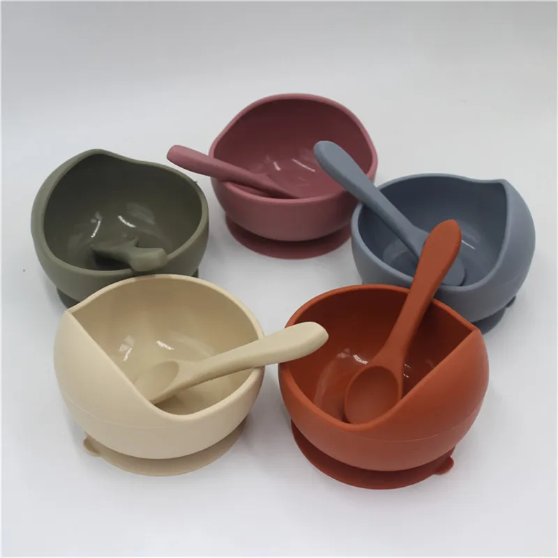 1set Baby Feeding Bowl Set Silicone Non-Slip Baby Learning Dishes Suction Bowl Spoon Set Baby Feeding Products
1set Baby Feeding Bowl Set Silicone Non-Slip Baby Learning Dishes Suction Bowl Spoon Set Baby Feeding Products