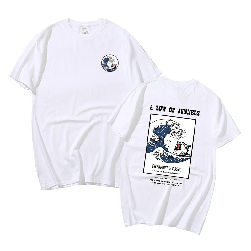 High Quality Fashion Japanese Ukiyo Cat Wave Printed Streetwear T Shirts 2020 Summer Mens Hip Hop Casual Short Sleeve Tops Tees
High Quality Fashion Japanese Ukiyo Cat Wave Printed Streetwear T Shirts 2020 Summer Mens Hip Hop Casual Short Sleeve Tops Tees