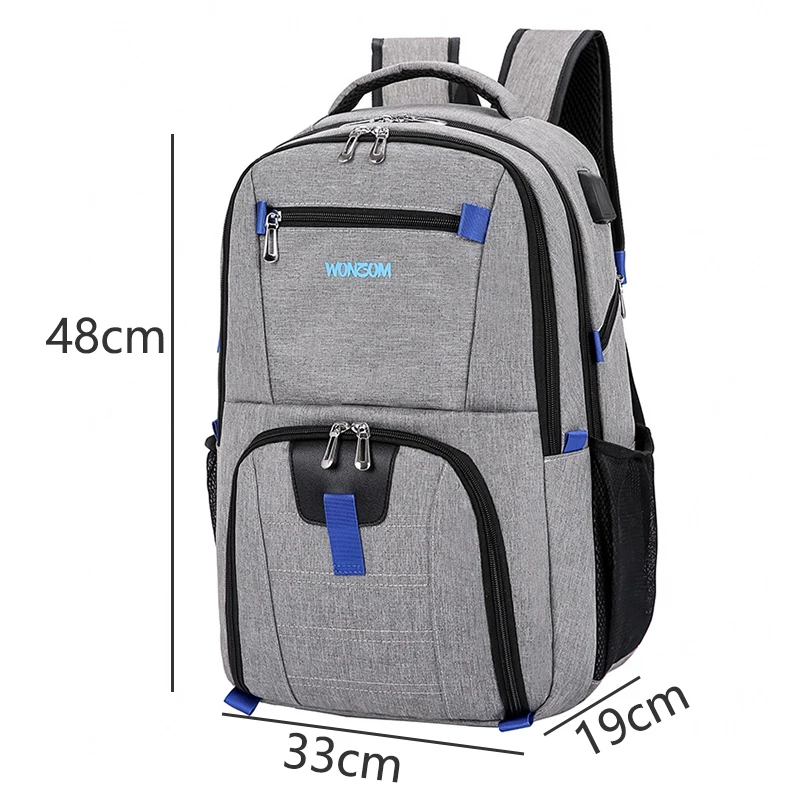 Men Backpack School Teenage Boys Large Outdoor Travel Back Pack Laptop Oxford Patchwork USB Bagpack Multifunction Pocket Zipper
Men Backpack School Teenage Boys Large Outdoor Travel Back Pack Laptop Oxford Patchwork USB Bagpack Multifunction Pocket Zipper