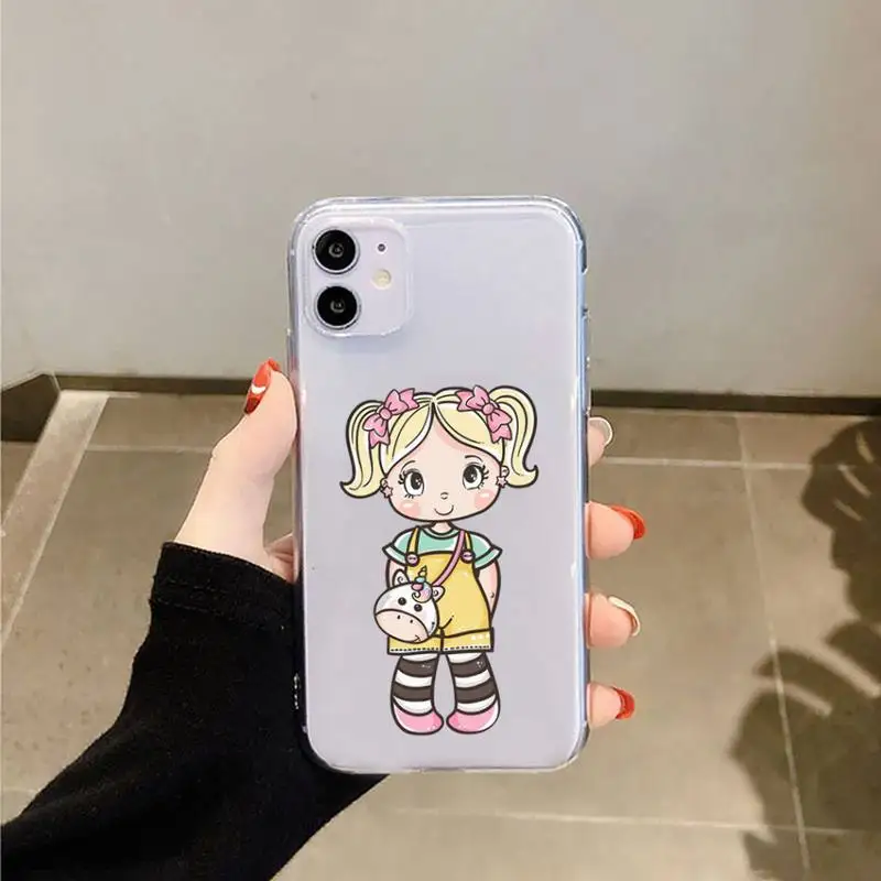Cartoon cute girl Phone Case Transparent for iPhone 11 12 mini pro XS MAX 8 7 6 6S Plus X 5S SE 2020 XR
Cartoon cute girl Phone Case Transparent for iPhone 11 12 mini pro XS MAX 8 7 6 6S Plus X 5S SE 2020 XR