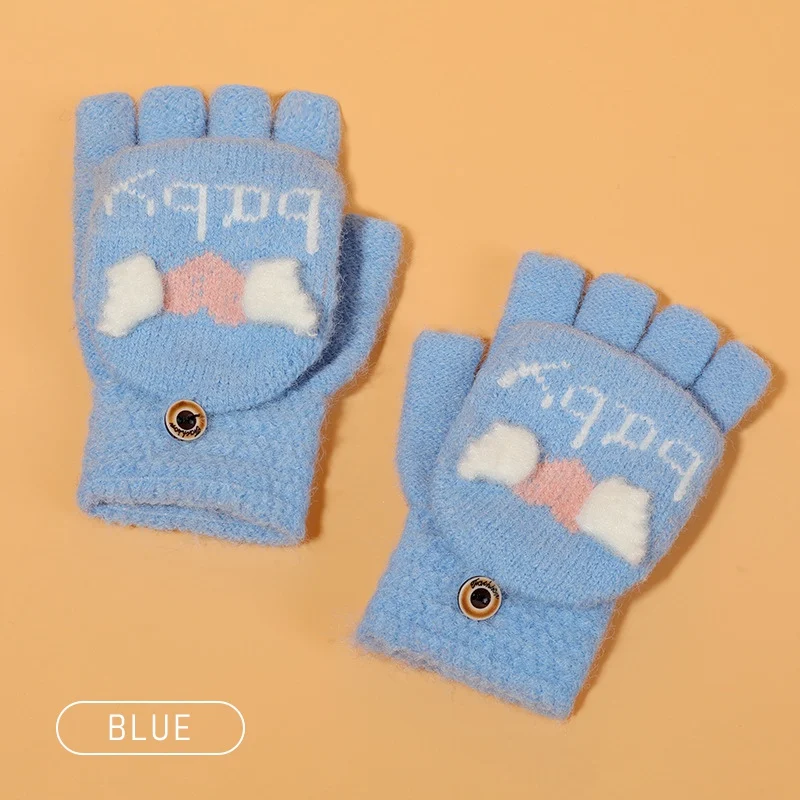 New Arrivals Children Baby Mittens Gloves Warm Boys Girls Christmas Gifts Winter Cartoon Cotton Sports Knitt Half-finger Gloves
New Arrivals Children Baby Mittens Gloves Warm Boys Girls Christmas Gifts Winter Cartoon Cotton Sports Knitt Half-finger Gloves