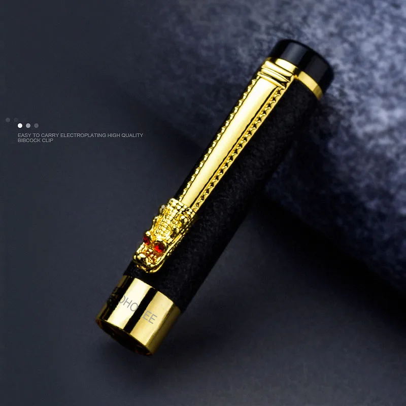 STOHOLEE Fountain Pen Metal Pens Black Silver Classic Fountain-Pen Nib 0.5mm School Office Supplies Business Ink Calligraphy Pen
STOHOLEE Fountain Pen Metal Pens Black Silver Classic Fountain-Pen Nib 0.5mm School Office Supplies Business Ink Calligraphy Pen