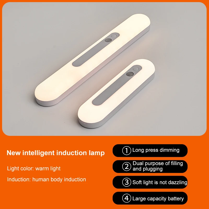 18cm/30cm USB Charging Motion Sensor Cabinet Light Stepless Dimming Magnetic Strip Closet Night Light For Home For Friend Gift
18cm/30cm USB Charging Motion Sensor Cabinet Light Stepless Dimming Magnetic Strip Closet Night Light For Home For Friend Gift