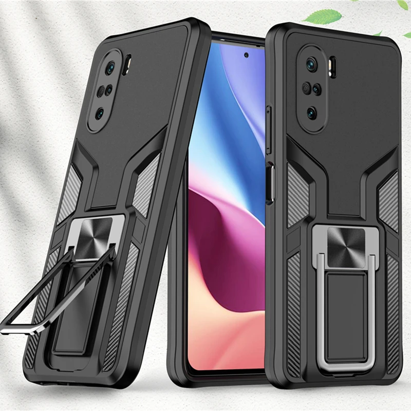 For Xiaomi POCO F3 Case Armor Anti-Konck TPU Frame Hard Plastic Hybrid Magnetic Holder Back Cover Case
For Xiaomi POCO F3 Case Armor Anti-Konck TPU Frame Hard Plastic Hybrid Magnetic Holder Back Cover Case