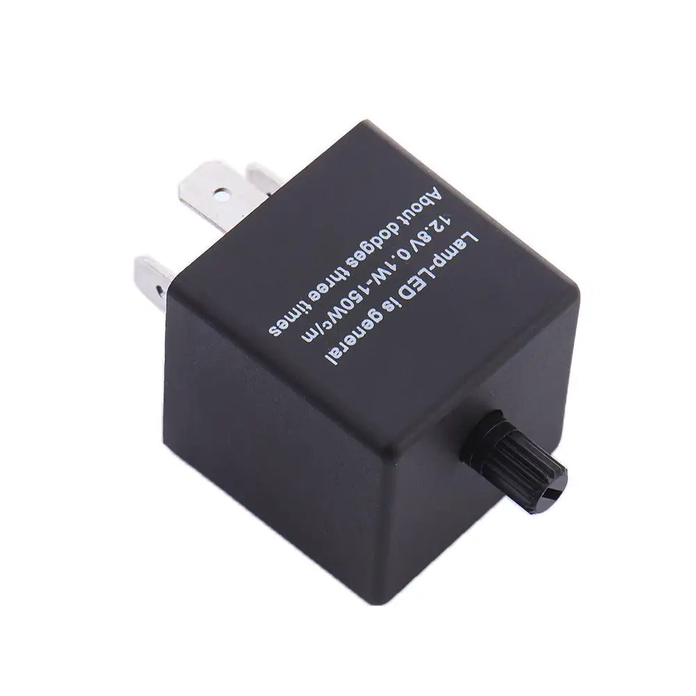 CF14-KT DC 12v Adjustable Frequency LED Flasher Relay Automotive Motorcycle Turn Signal Relay Flash Fix Motorbike Fix Indicator
CF14-KT DC 12v Adjustable Frequency LED Flasher Relay Automotive Motorcycle Turn Signal Relay Flash Fix Motorbike Fix Indicator