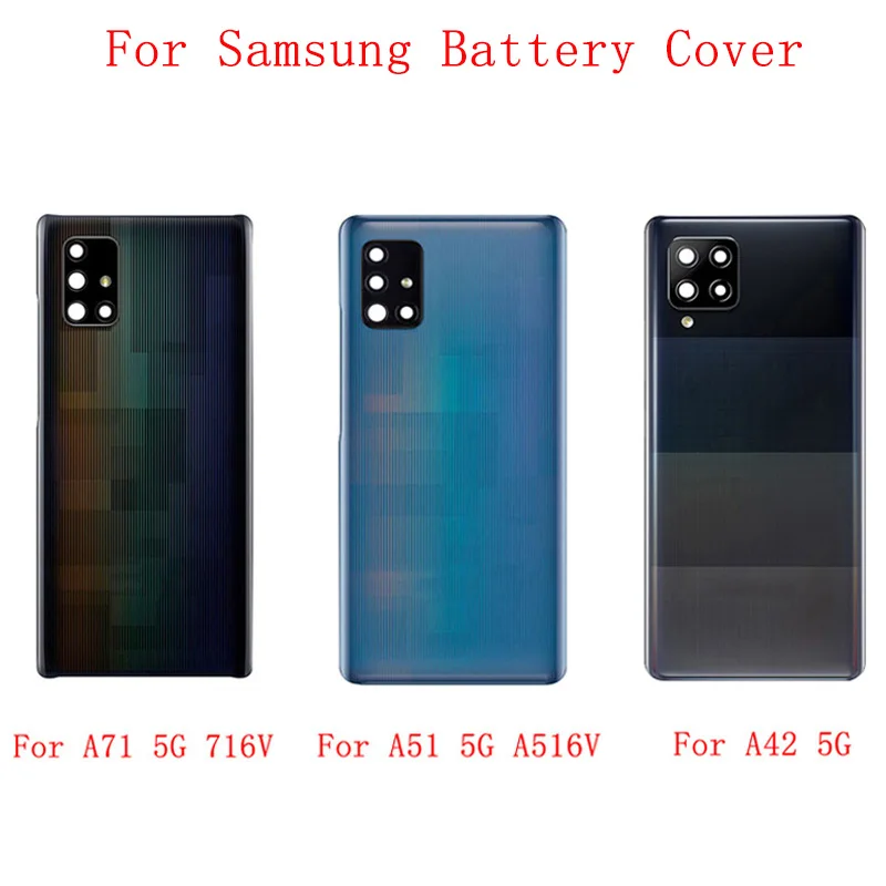 Battery Case Cover Rear Door Housing Back Case For Samsung A71 A716V A51 A516V A42 A426B 5G Camera Frame Lens with Logo
Battery Case Cover Rear Door Housing Back Case For Samsung A71 A716V A51 A516V A42 A426B 5G Camera Frame Lens with Logo