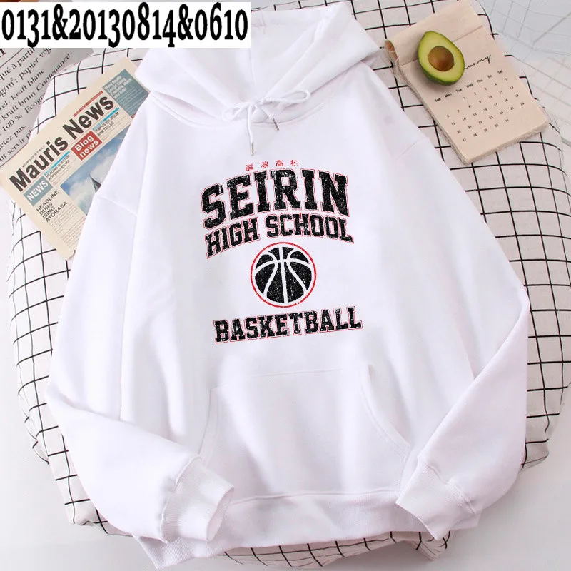 Anime Kuroko No Basket Graphic Printed Hoodies Women Kawaii Winter Warm Streetwear SEIRIN Letter Harajuku Unisex Sweatshirts Men
Anime Kuroko No Basket Graphic Printed Hoodies Women Kawaii Winter Warm Streetwear SEIRIN Letter Harajuku Unisex Sweatshirts Men