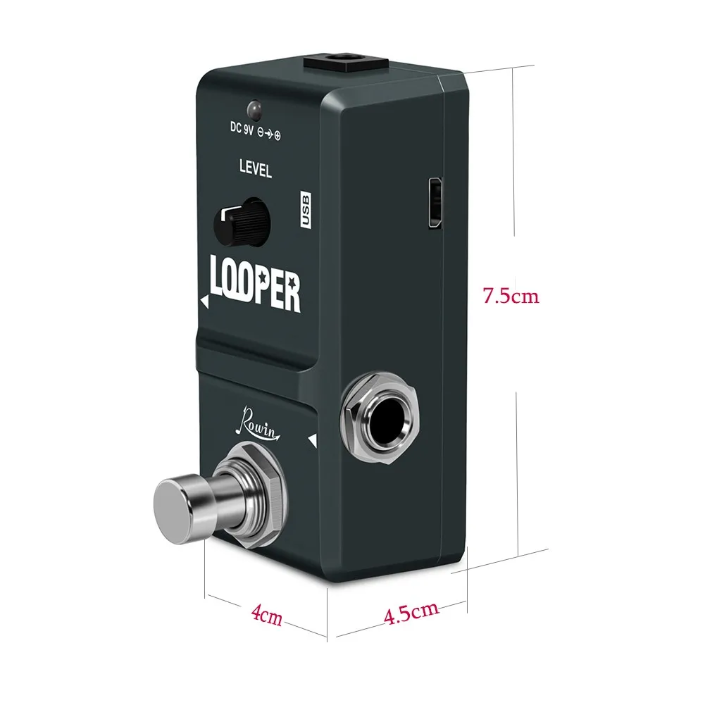 ROWIN LN-332 Looper педаль для гитары серии Nano, петля, аксессуары для супер мини-бас-гитары
ROWIN LN-332 Looper педаль для гитары серии Nano, петля, аксессуары для супер мини-бас-гитары