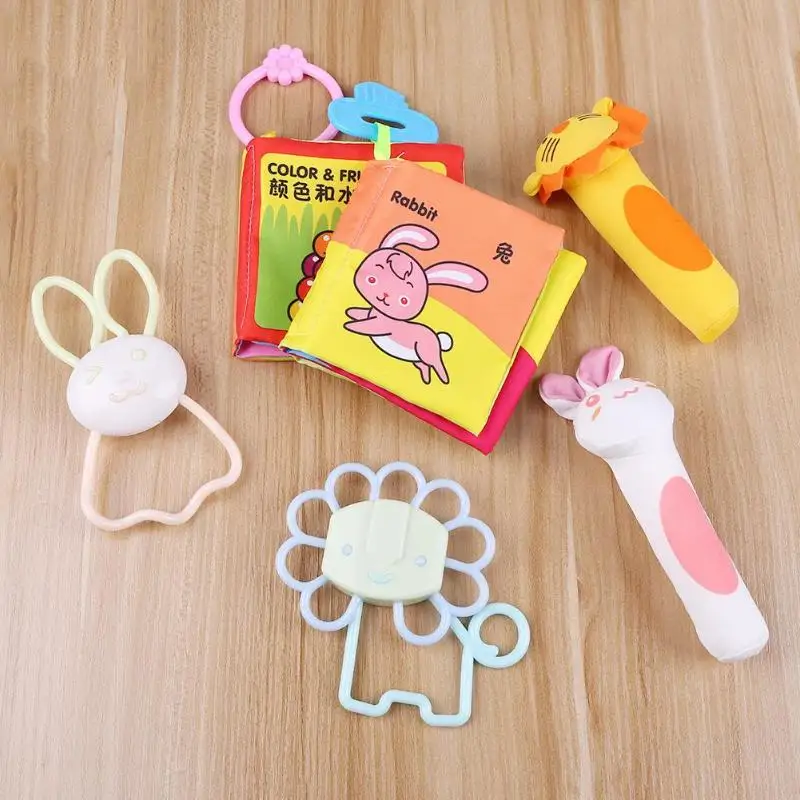 Baby Cloth Book Teething Ring BB Stick New and Beautiful Patterns Fashionable Intelligence Development Educational Toy 
Baby Cloth Book Teething Ring BB Stick New and Beautiful Patterns Fashionable Intelligence Development Educational Toy