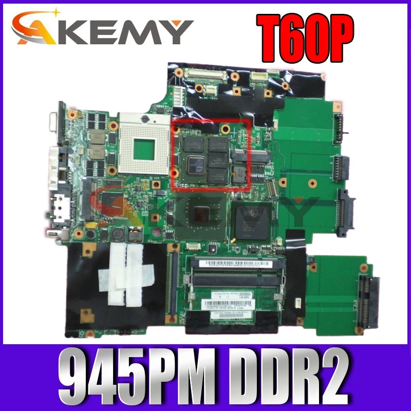 Akemy 42T0169 42W2207 44C3716 For Lenovo thinkpad T60P Series laptop motherboard 15.4 Inch ATI V5250 256MB 945PM DDR2
Akemy 42T0169 42W2207 44C3716 For Lenovo thinkpad T60P Series laptop motherboard 15.4 Inch ATI V5250 256MB 945PM DDR2