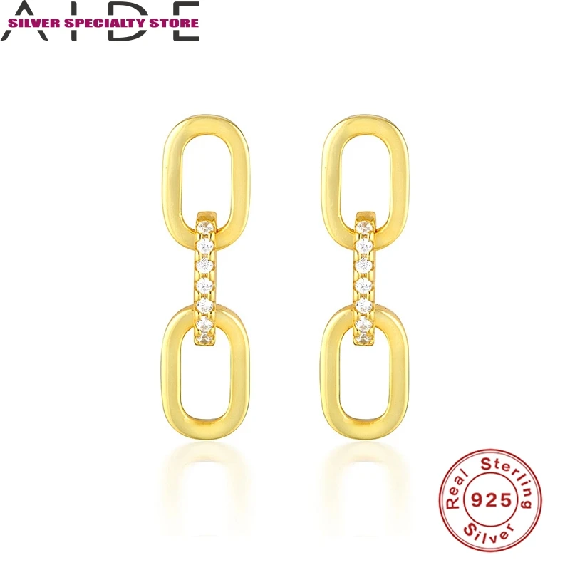 AIDE Zircon Stud Earring For Women 925 Silver Earrings 2020 Fashionable Earrings Jewelry Pendientes Brincos Aretes For Girls
AIDE Zircon Stud Earring For Women 925 Silver Earrings 2020 Fashionable Earrings Jewelry Pendientes Brincos Aretes For Girls