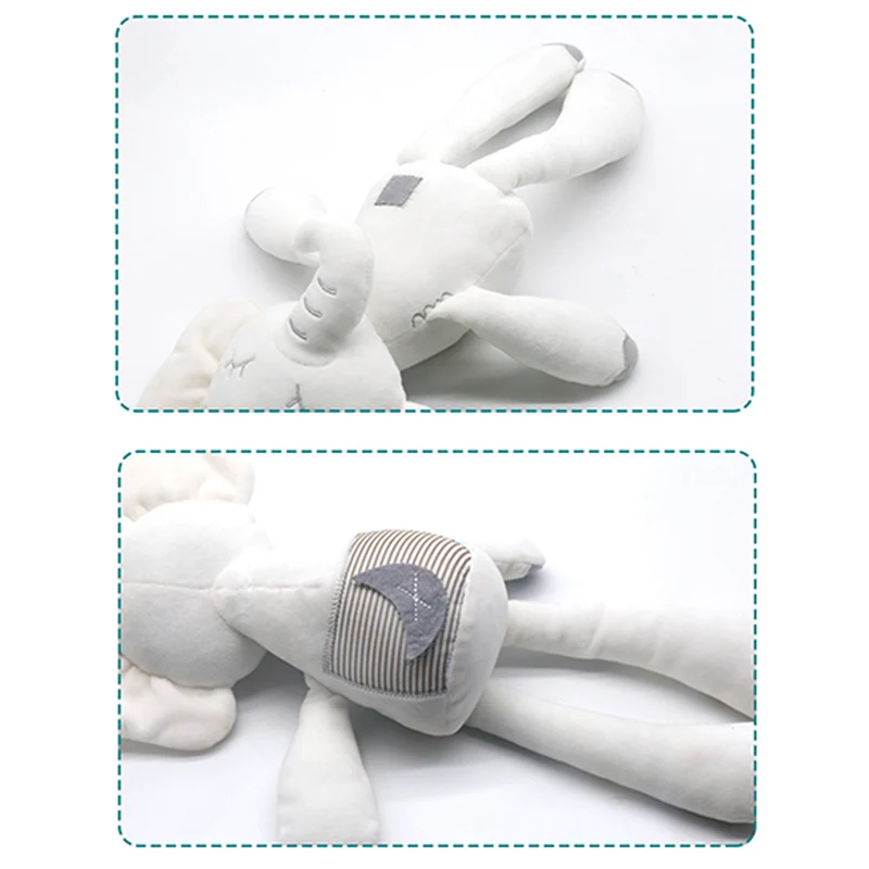Слон длиной 36 см милая плюшевая игрушка детская Успокаивающая кукла для сна
