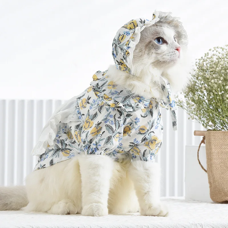 Summer Sun Protection Decoration Pastoral Style Maid Hat Pet Cat Puppy Kittens Decorations Match Maid Costume Round Cap
Summer Sun Protection Decoration Pastoral Style Maid Hat Pet Cat Puppy Kittens Decorations Match Maid Costume Round Cap