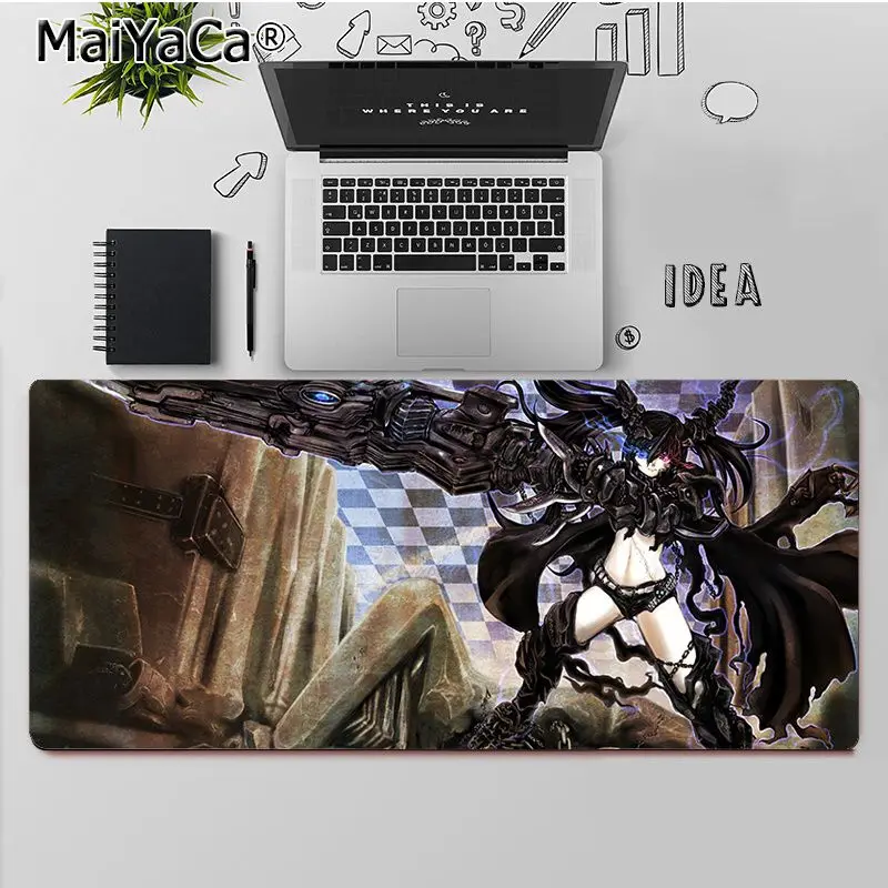 MaiYaCa Top Quality black rock shooter Beautiful Anime Mouse Mat Free Shipping Large Mouse Pad Keyboards Mat
MaiYaCa Top Quality black rock shooter Beautiful Anime Mouse Mat Free Shipping Large Mouse Pad Keyboards Mat