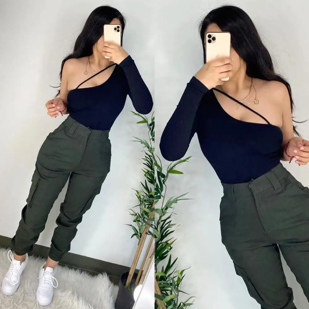 wholesale hot sale spring high street simple style fashion lady black tees skew collar one shoulder long sleeve tops
wholesale hot sale spring high street simple style fashion lady black tees skew collar one shoulder long sleeve tops