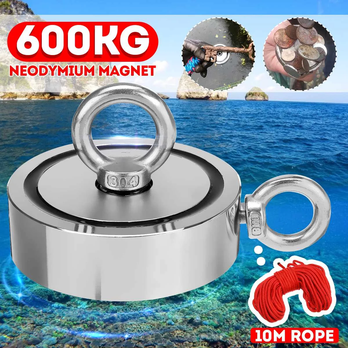 Мощный круглый неодимовый магнит, 600 кг, диаметр 94 мм, для поиска крючка, морское рыболовное снаряжение, держатель, вытяжной монтажный прибор...
Мощный круглый неодимовый магнит, 600 кг, диаметр 94 мм, для поиска крючка, морское рыболовное снаряжение, держатель, вытяжной монтажный прибор...