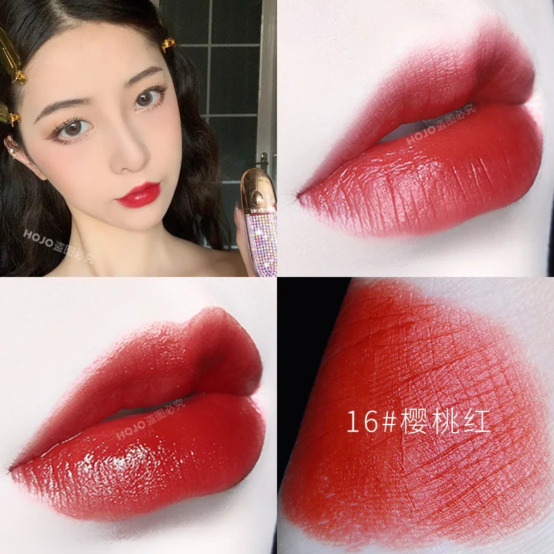 2021HOJO Diamonds Lipsticks Sparkling Glitter Shimmer Lip Makeup Waterproof Long Lasting Nutritious Lip Stick High QualityMakeup
2021HOJO Diamonds Lipsticks Sparkling Glitter Shimmer Lip Makeup Waterproof Long Lasting Nutritious Lip Stick High QualityMakeup