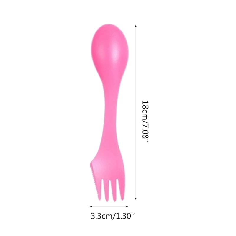 X7AC Outdoor Spork 3 In 1 Spoon Fork Cutter Camping Hiking Picnic Utensils Plastic Spork Combo Travelling Gadget Cutlery
X7AC Outdoor Spork 3 In 1 Spoon Fork Cutter Camping Hiking Picnic Utensils Plastic Spork Combo Travelling Gadget Cutlery