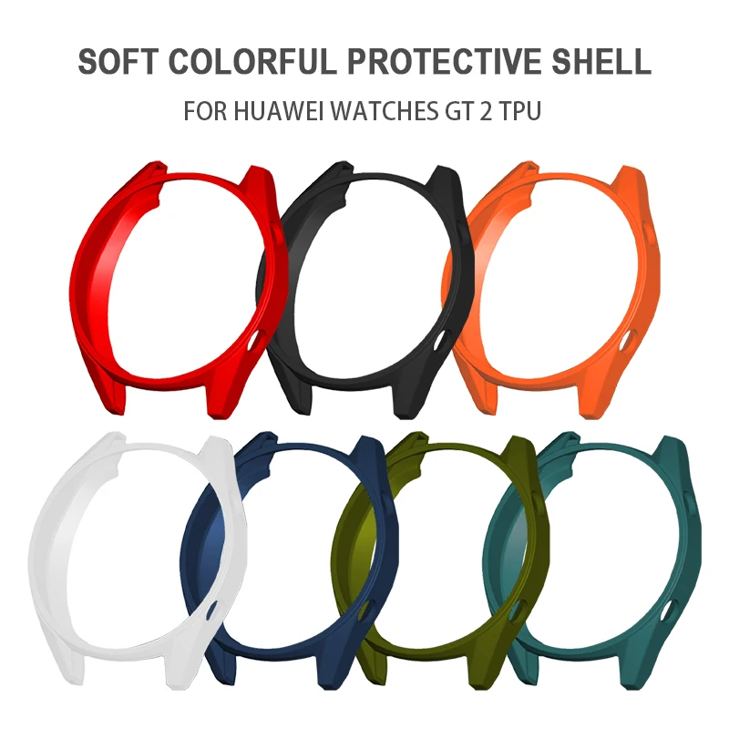 Pohiks Full Protective Cover For Huawei GT/GT2 TPU Watch Ultra-Slim Colorful Hard Watch case For Huawei GT/GT2 Accessories
Pohiks Full Protective Cover For Huawei GT/GT2 TPU Watch Ultra-Slim Colorful Hard Watch case For Huawei GT/GT2 Accessories