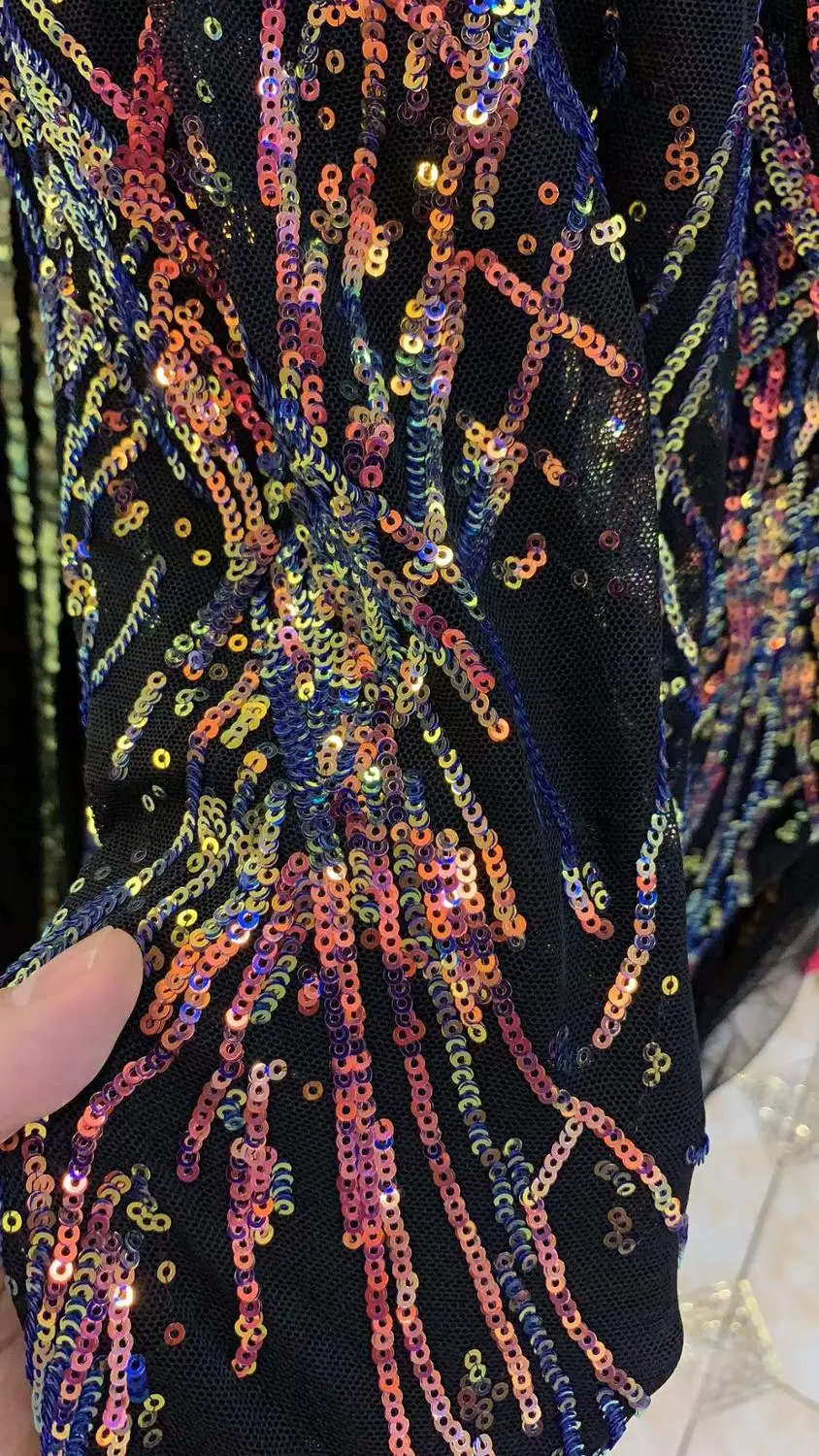 2020 New Arrival women Sequined V neck sleeveless Bodycon Celebrity Evening Party Bandage Dress wholesale
2020 New Arrival women Sequined V neck sleeveless Bodycon Celebrity Evening Party Bandage Dress wholesale