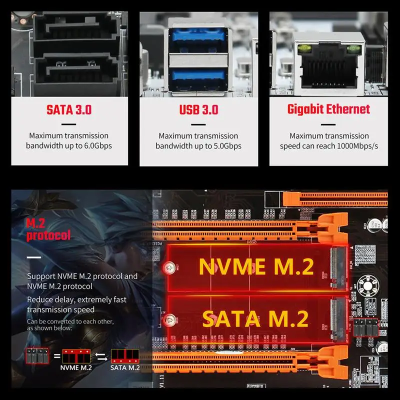 X99 Dual CPU Motherboard LGA 2011-V3USB3.0 SATA3 With Dual Processor With Dual M.2 Slot 8 DIMM DDR4
X99 Dual CPU Motherboard LGA 2011-V3USB3.0 SATA3 With Dual Processor With Dual M.2 Slot 8 DIMM DDR4