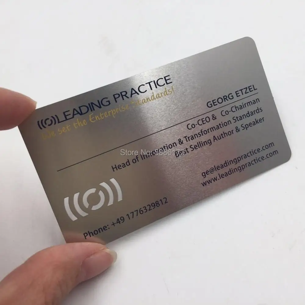 304 нержавеющая сталь металл Членской карточки металла визитная карточка
304 нержавеющая сталь металл Членской карточки металла визитная карточка