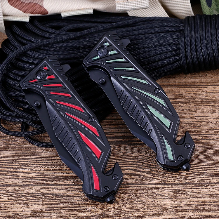 7.88'' Folding Knife Outdoor Survival Tactical Pocket Knife 440C Steel Blade Camping Hiking Hunting Knives Self-defense EDC Tool
7.88'' Folding Knife Outdoor Survival Tactical Pocket Knife 440C Steel Blade Camping Hiking Hunting Knives Self-defense EDC Tool