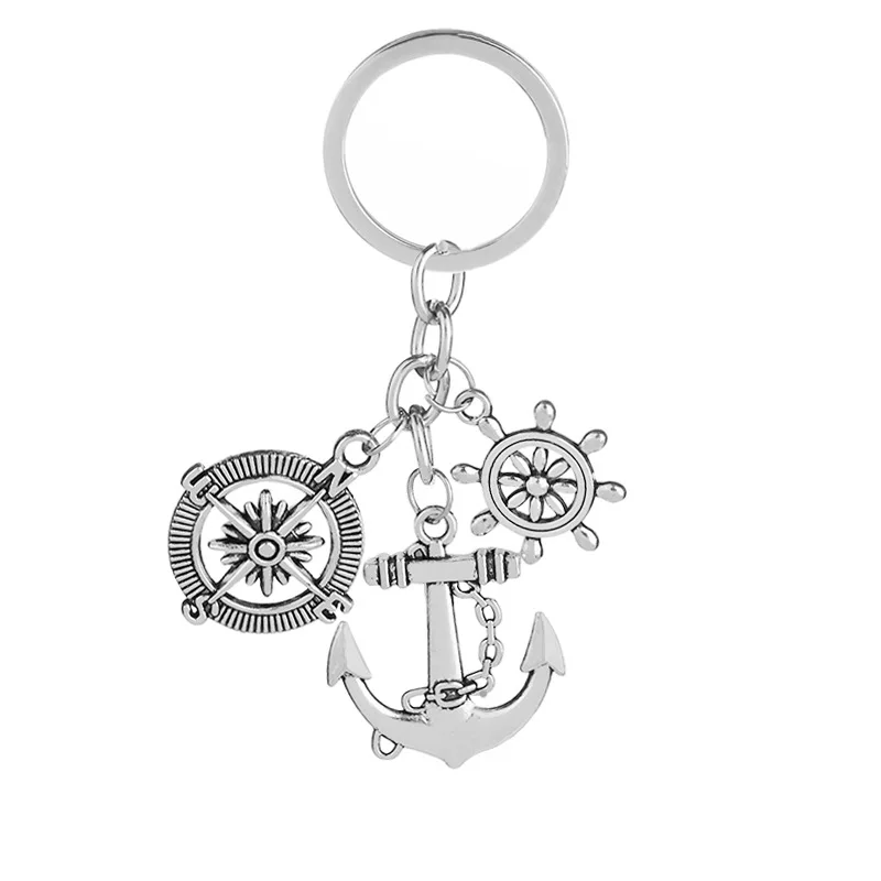 Nordic Celtic Sailor Men's Keychain Viking Compass Anchor Metal Alloy Pendant scandinavian Rune Accessories Norse Amulet Jewelry
Nordic Celtic Sailor Men's Keychain Viking Compass Anchor Metal Alloy Pendant scandinavian Rune Accessories Norse Amulet Jewelry