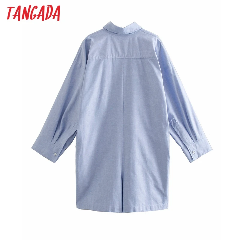 Tangada Women 2020 Chic Fashion Oversized Blue Playsuits Vintage Long Sleeve Buttons Female Short Jumpsuits 2W82
Tangada Women 2020 Chic Fashion Oversized Blue Playsuits Vintage Long Sleeve Buttons Female Short Jumpsuits 2W82