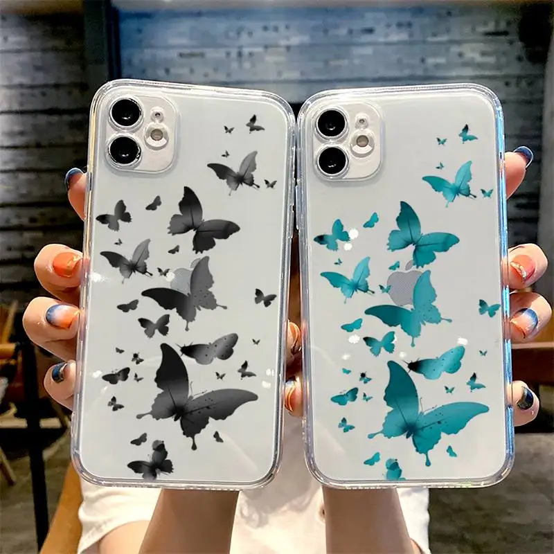 Phone Case for iphone 12 11 XS 13 pro max mini 6 6s 7 8 plus SE2020 X XR transparent clear coque funda shell Pretty butterfly
Phone Case for iphone 12 11 XS 13 pro max mini 6 6s 7 8 plus SE2020 X XR transparent clear coque funda shell Pretty butterfly