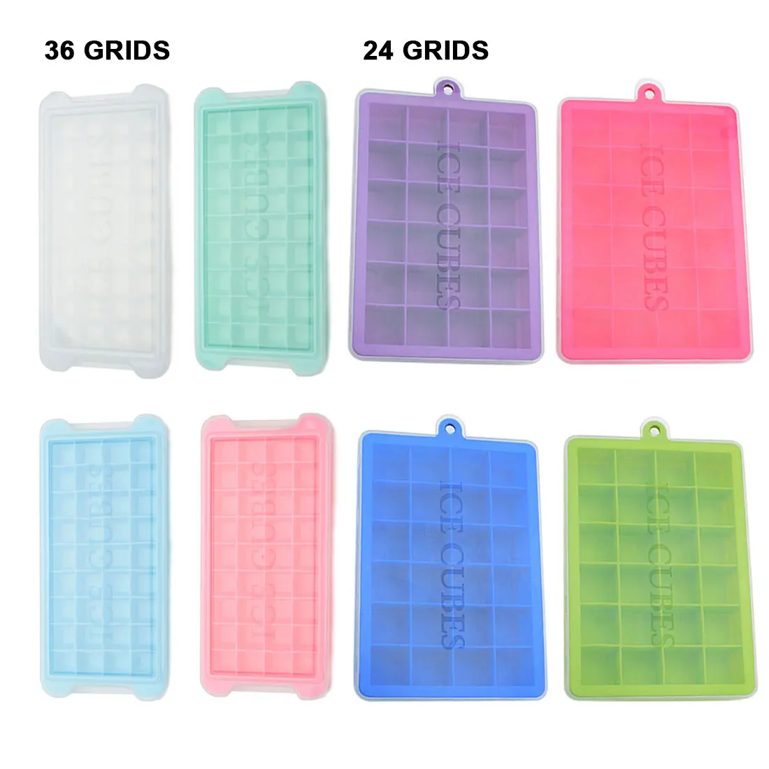 Silicone Ice Cube Tray 24/36 Grid Square Ice Ball Mold with Flexible Release Ice Cube Maker Bar Kitchen Tools Form for Ice
Silicone Ice Cube Tray 24/36 Grid Square Ice Ball Mold with Flexible Release Ice Cube Maker Bar Kitchen Tools Form for Ice